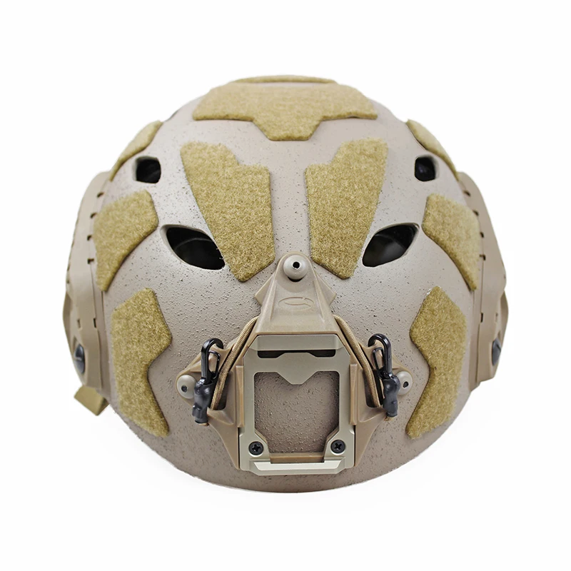 Casco táctico SF para exteriores, fibra de carbono Granular, campo perforado, montañismo, paracaídas, salto, casco de desarrollo para montar, H01 - imagen 2