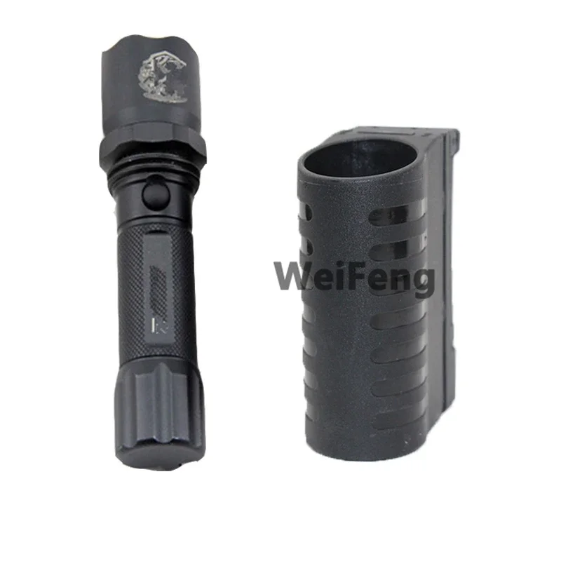 Funda para linterna, soporte para bastón, funda para esposas, funda para pulverización de Gas desgarro, pimienta, rotación de 360 grados, Clip para cintura, autodefensa - imagen 4