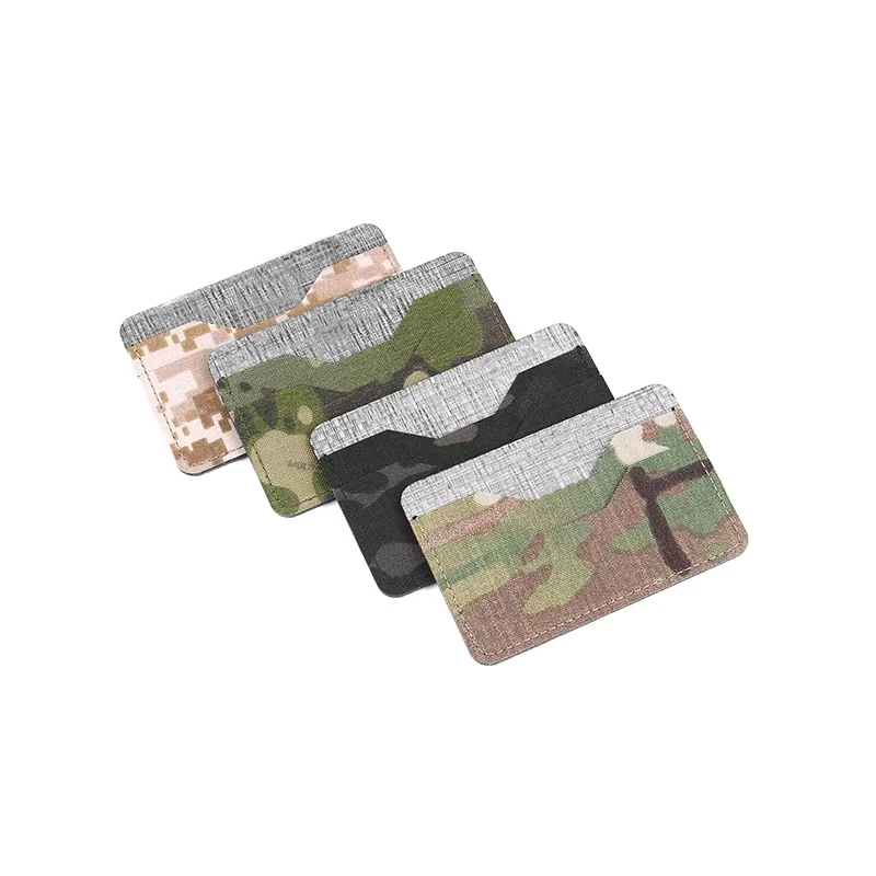 Bolsa de tarjetas portátil para exteriores, tarjeta bancaria, tarjeta de identificación, tarjeta de visita, bolsa pequeña con Clip, protección de tablero TEGRIS - imagen 3