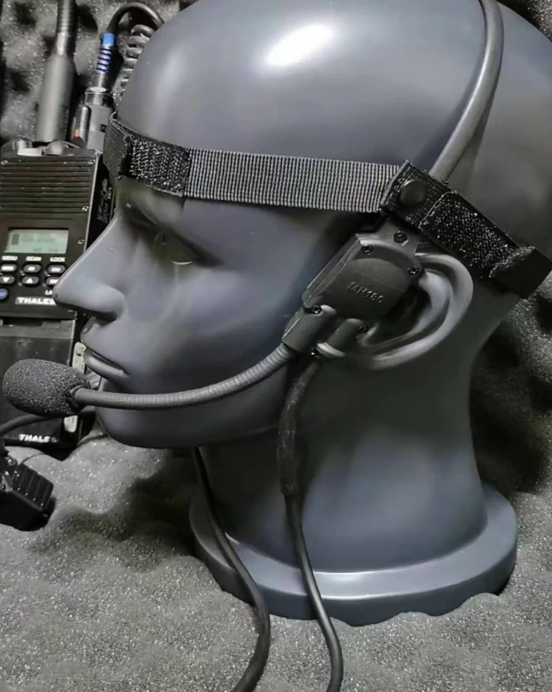 Atlantic Systems MH180 Conducción ósea impermeable (IPX7) táctica de un solo lado/conucción ósea de doble cara/auriculares de doble canal - imagen 2