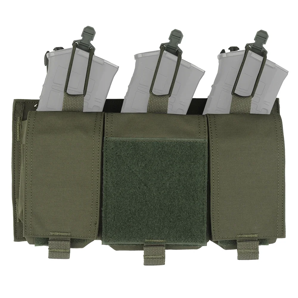 Bolsa Triple 7,62 Mag, Panel de liberación rápida con hebilla de 25mm, bolsa de fijación para chaleco táctico, mochila, accesorios colgantes - imagen 5