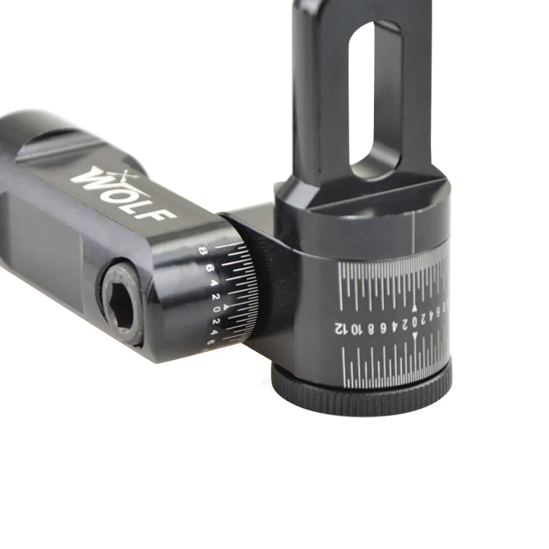 Estabilizador de arco de Tiro con Arco ajustable, Conector de montaje de desconexión rápida para caza, accesorios de tiro, barra en V de un solo lado, 1 ud. - imagen 5