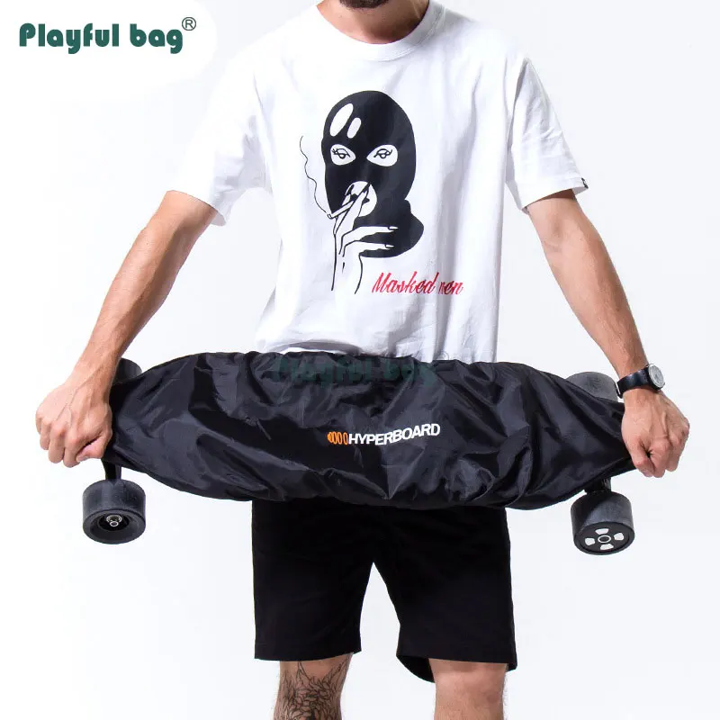 Funda para monopatín profesional, cubierta para monopatín eléctrico de cuatro ruedas, bolsa de transporte para exteriores AMB189 - imagen 2