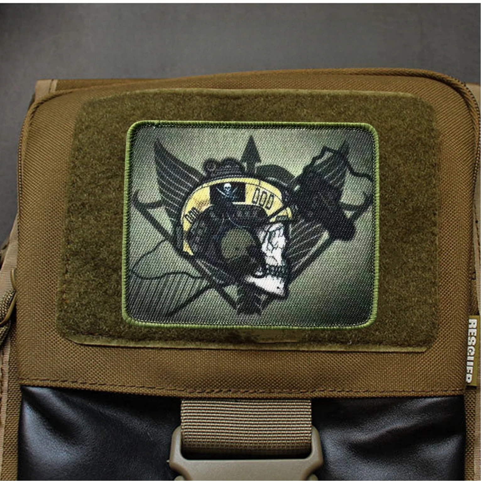 Insignia de moral "MTR, fuerzas de operación especial", parches tácticos, brazalete militar, pegatina de gancho y bucle de impresión para mochila - imagen 4