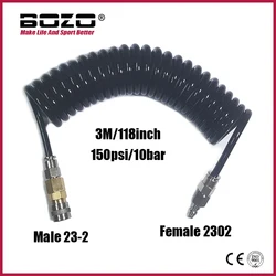Foster Bobina HPA con acoplador rápido hembra-macho para airsoft