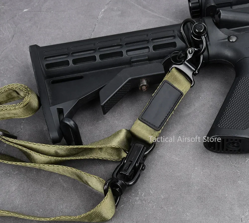 MS4 Sling MS2 MS3 Rifle Gun Hunting Nylon Correa ajustable de 2 puntos Correa de cinturón militar de montaje QD de separación rápida - imagen 5