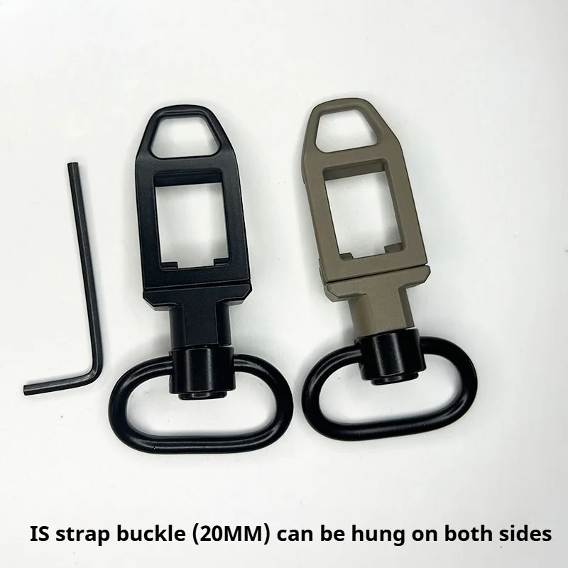 Hebilla Element QD, hebilla de correa de liberación rápida, abrazadera de base de riel de 20mm, accesorios de metal, hebilla de correa de doble cara DD IS - imagen 3