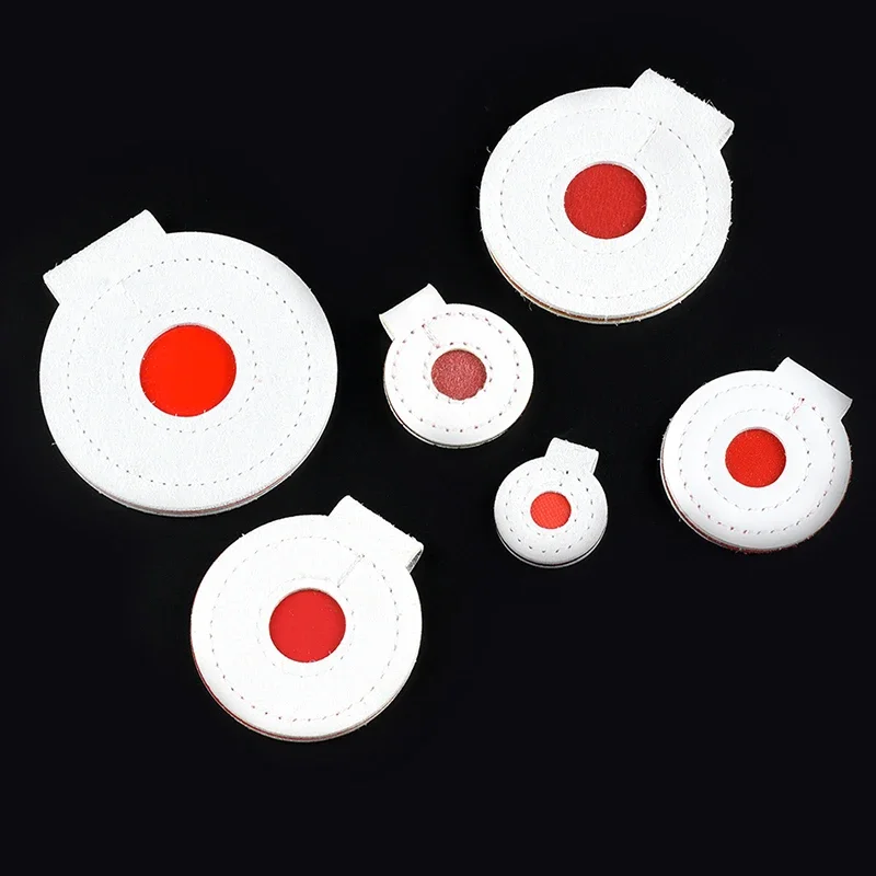 Tirachinas de Material de microfibra para entrenamiento de Bullseye, objetivo de tiro, accesorios de caza, 3-8cm, 2/4/8 piezas - imagen 4