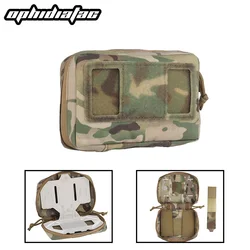 Bolsa pequeña OPHIDIAN MOLLE, tablero de navegación plegable, bolsa exterior, bolsa de pecho, soporte para teléfono móvil, bolsa de mapa, equipo de caza con pistola de aire