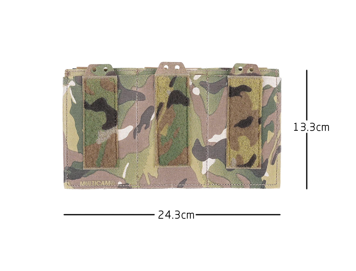EW TACTICAL SS Molle Stretch Triple bolsa para revistas multiusos 556 Mag bolsa kit de herramientas porta revistas - imagen 5