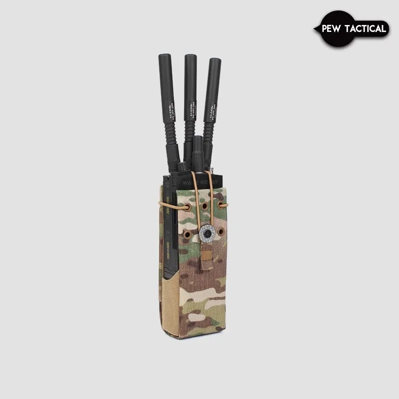 PEW TACTICAL FERRO STYLE RADIO POUCH para PRC152 MPU5 bolsillo de uso General 6x5 Airsoft PH84 - imagen 4