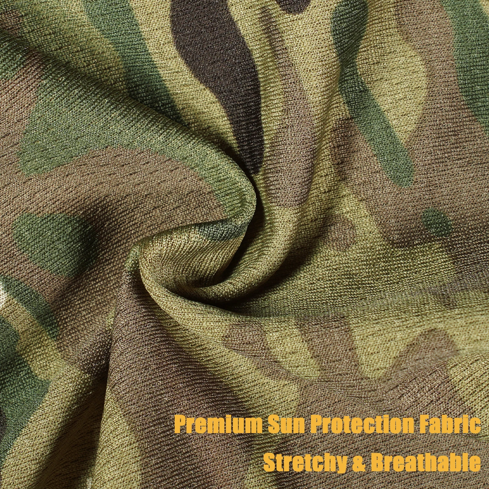 KRYDEX pasamontañas táctico camuflaje máscara facial completa cabeza de secado rápido cuello polaina protección UV para motocicleta ciclismo senderismo escalada - imagen 3