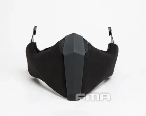 Equipo de juego de Paintball al aire libre FMA Mandible máscara táctica de media cara para casco de corte alto - imagen 5