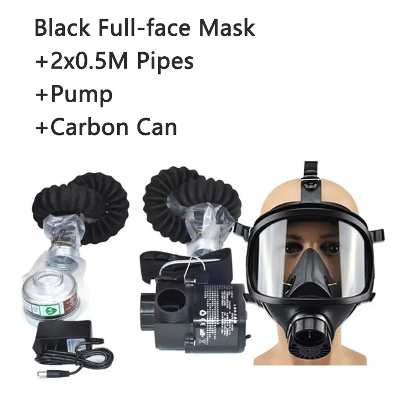 Black Full Mask Set