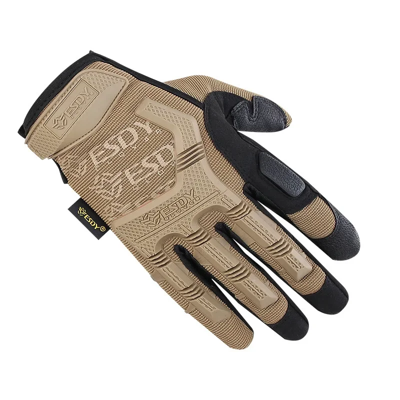 Guantes tácticos Cs para hombre y mujer, manoplas de dedo completo para caza al aire libre, Camping, escalada, ciclismo, senderismo, entrenamiento deportivo, gran oferta - imagen 2