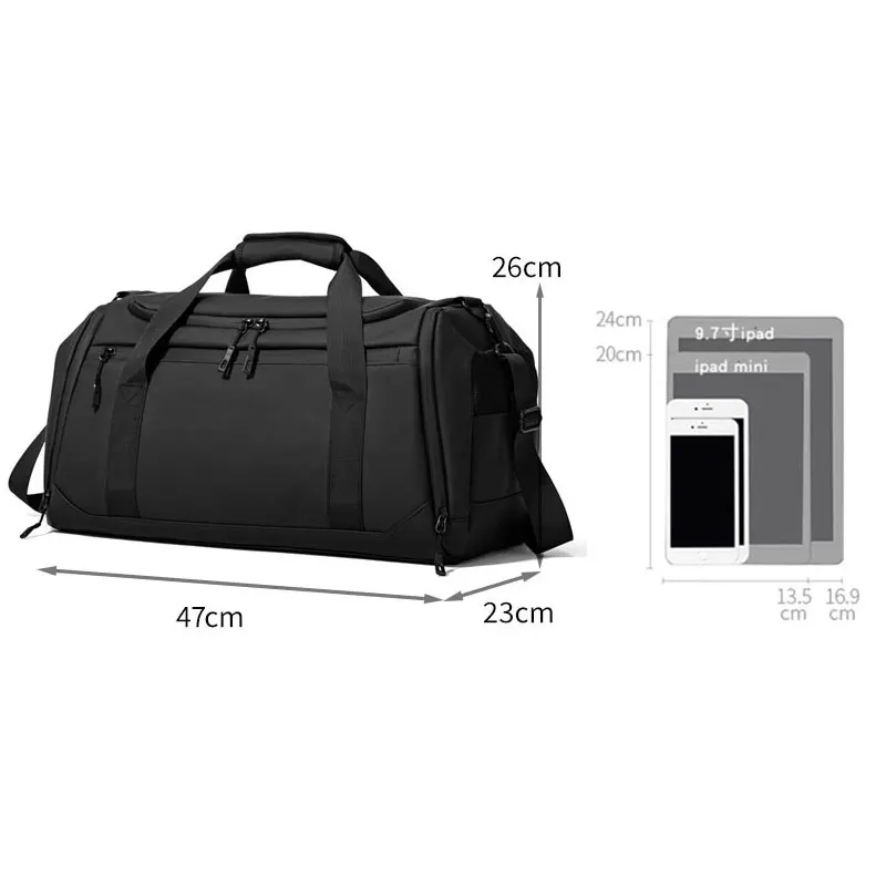 Bolsa táctica estanca con separador seco húmedo impermeable - imagen 3