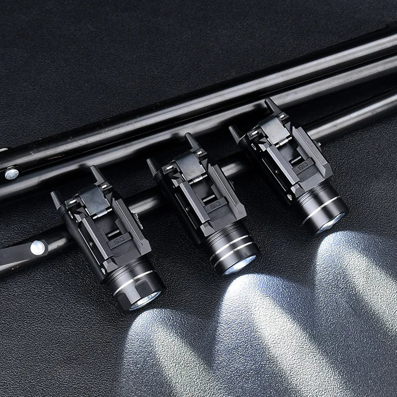 TR-1 táctica WADSN, pistola colgante, luz estroboscópica lúmenes de 800, potente linterna para Glock 17 19x300x400, caza Airsoft - imagen 3
