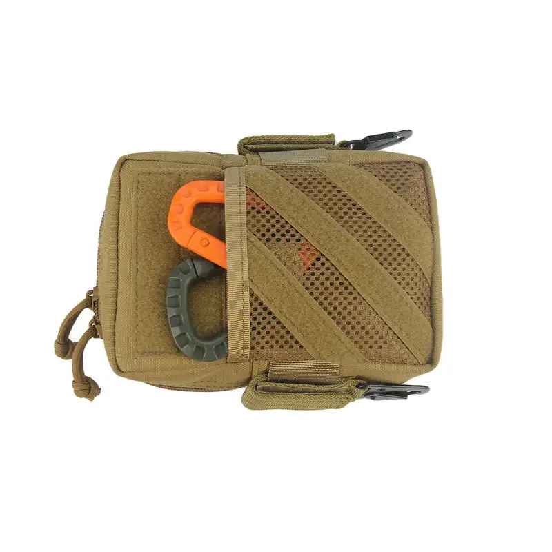 Molle-bolso de hombro táctico EDC, funda para teléfono, soporte para deportes al aire libre, Camping, senderismo, caza, riñonera - imagen 5