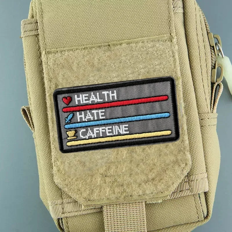 Parche táctico bordado militar con gancho velcro - imagen 4