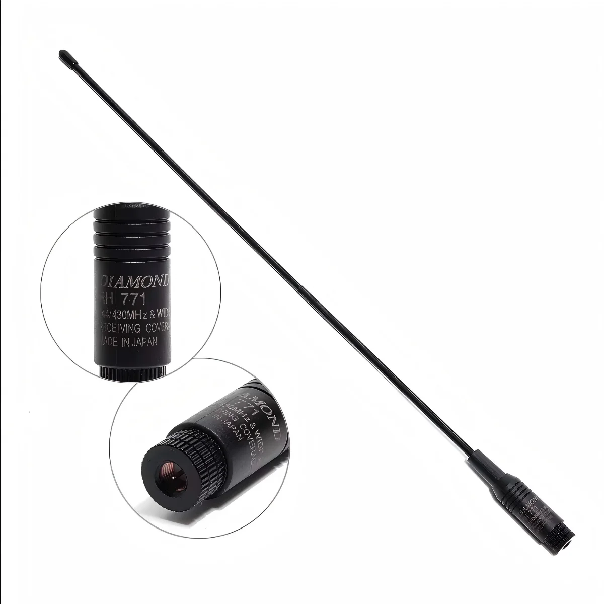 Antena flexible SMA VHF/UHF doble banda portátil - imagen 3