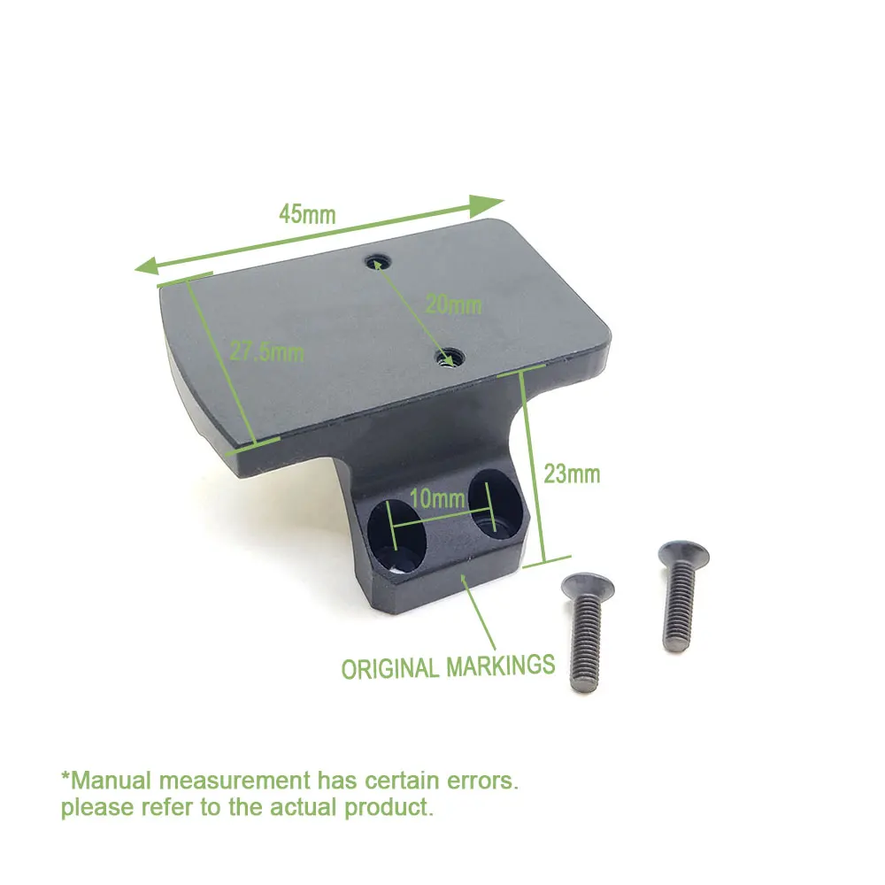 SOTAC RMR placa de montaje de punto rojo, mira óptica táctica, Base de montaje, accesorios para armas - imagen 2