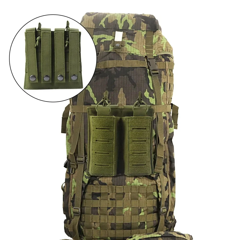 Bolsa táctica para revistas Moore, bolsa para Rifle, pistola, doble taza, bolsa para municiones, soporte para tazas de municiones de colores para caza