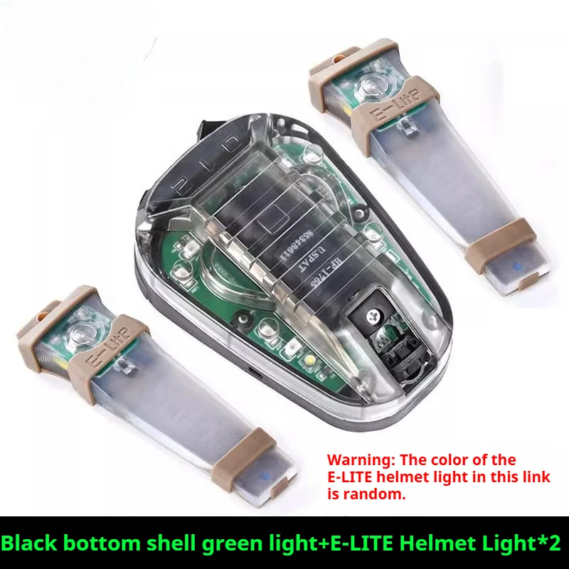 HEL-STAR 6 Luz de mariquita de tercera generación, señal de luz de identificación de supervivencia para enseñar, luz impermeable para casco IP67 resistente al agua - imagen 4