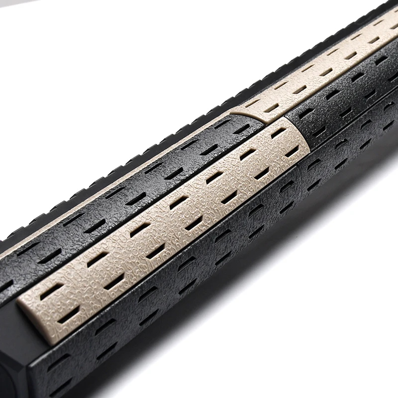Rifle táctico montaje rieles Panel de protección madera Chip caza guardamanos de nailon plástico Airsoft accesorios Mlok Keymod sistema - imagen 5