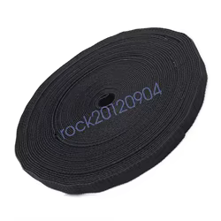 Bridas para cables con gancho y bucle de 10/20mm de ancho, bridas de cinta de doble cara para acampar táctica al aire libre, correas organizadoras de 5M/rollo