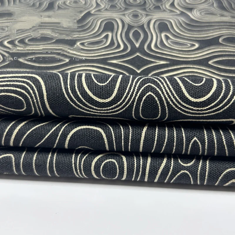 Tela de camuflaje táctico para terreno negro, chaleco táctico de nailon 500D, resistente al agua, equipo de caza, 1,5 m - imagen 4