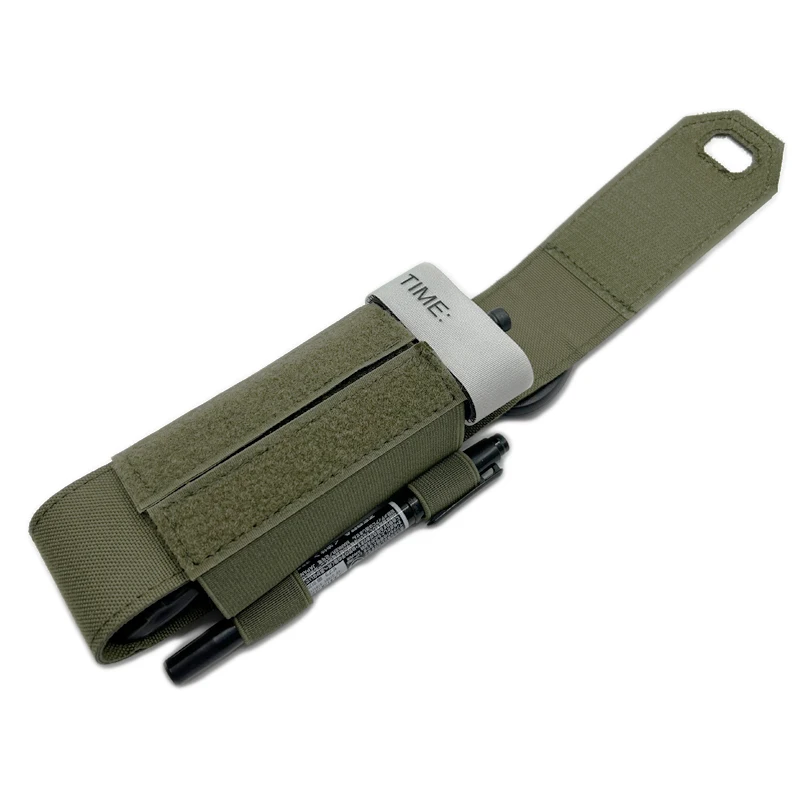 Bolsa de torniquete táctico, bolsa de herramientas de primeros auxilios para traumatismos, soporte para tijeras médicas, cinturón de trabajo de acceso rápido, accesorios de caza - imagen 2