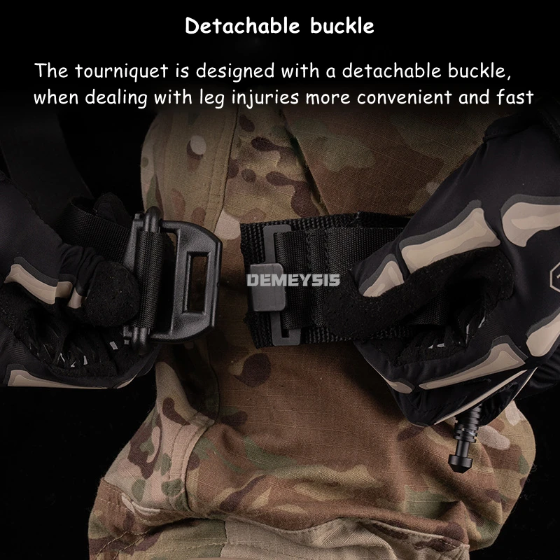 CS Torniquete táctico de combate para emergencias y supervivencia - imagen 5