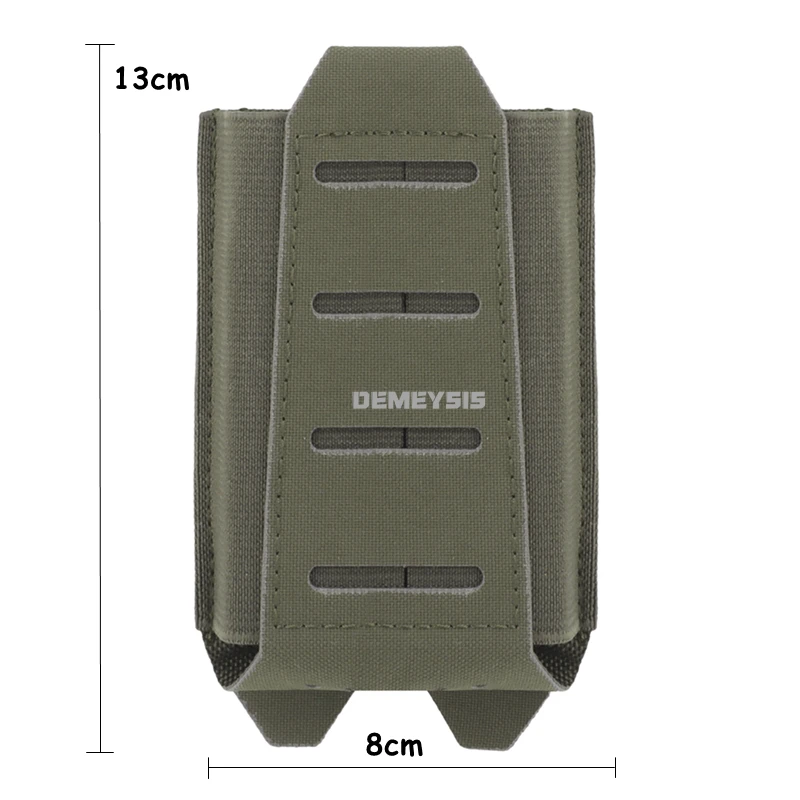Bolsas magnéticas para pistolas tácticas 5,56 7,62, bolsa para una sola revista, bolsa para exteriores, pistola de caza Airsoft AR M4 MOLLE Mag, bolsas portadoras - imagen 3