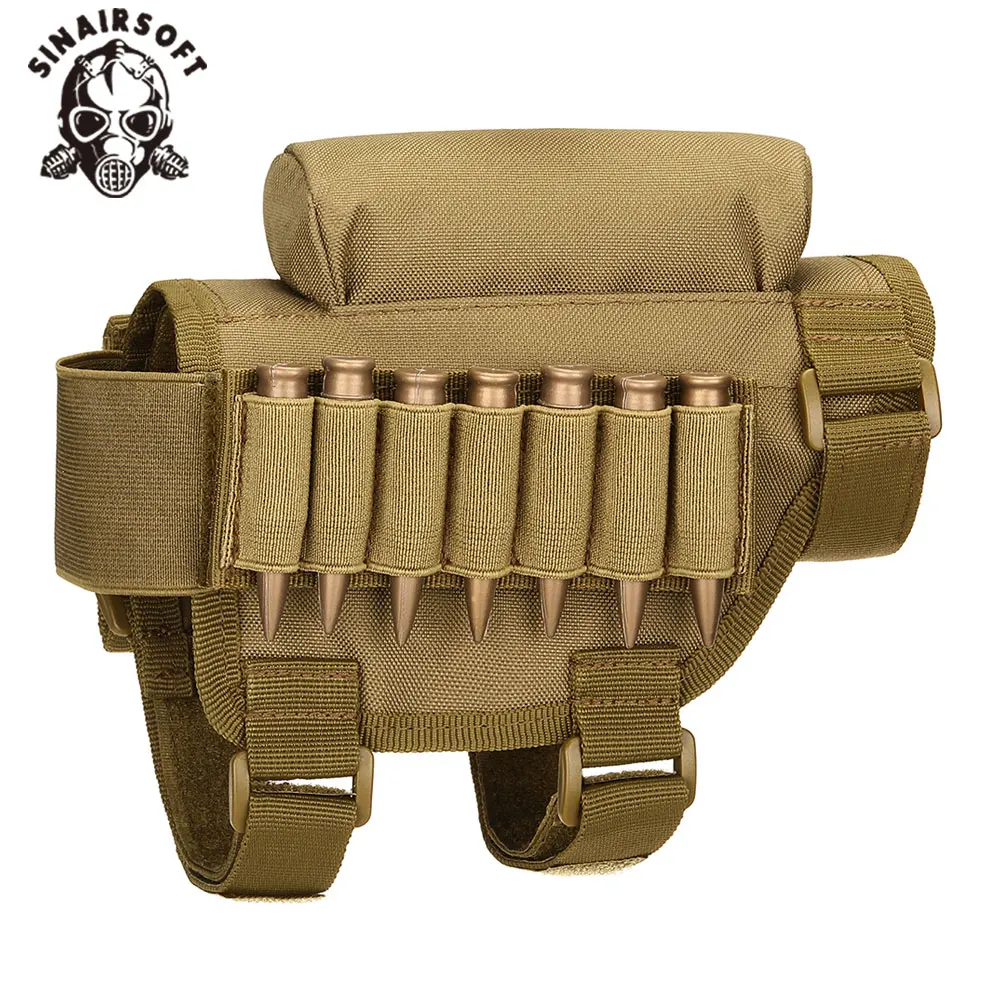 SINAIRSOFT-bolsa táctica ajustable para Rifle, soporte para paloma, reposa mejillas, soporte para balas, para Winmag 308 o 300 - imagen 5