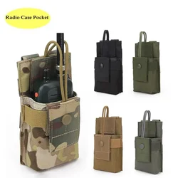 Funda táctica MOLLE para walkie talkie de cintura en nailon