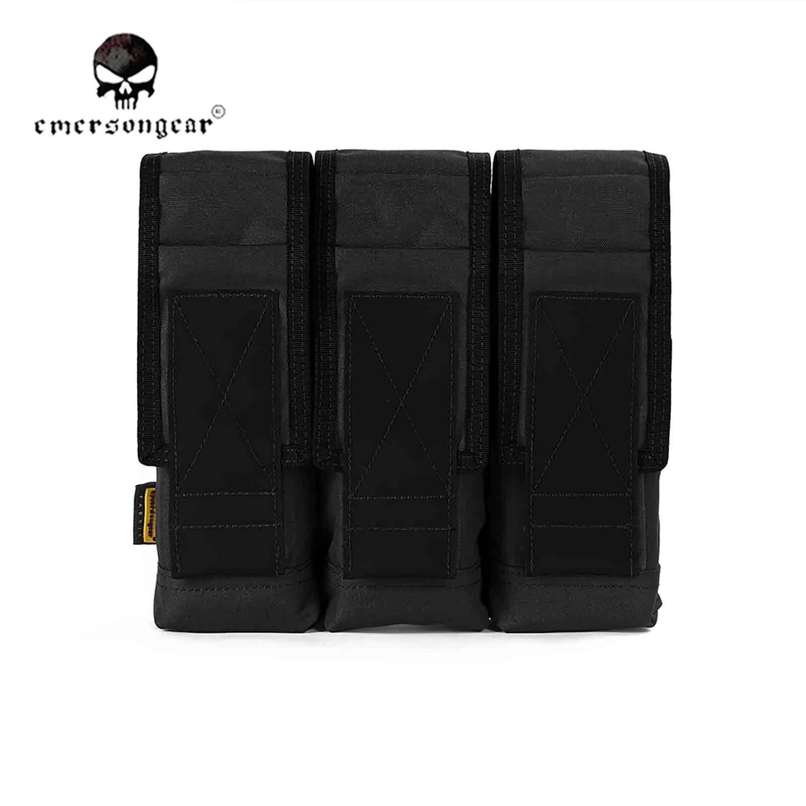 Emerson Tactical 7,62-bolsa Triple para cargador, bolsa para AK 762 Mag, Panel de Rifle, Milsim, senderismo, entrenamiento, combate, nailon, EM9645 - imagen 3