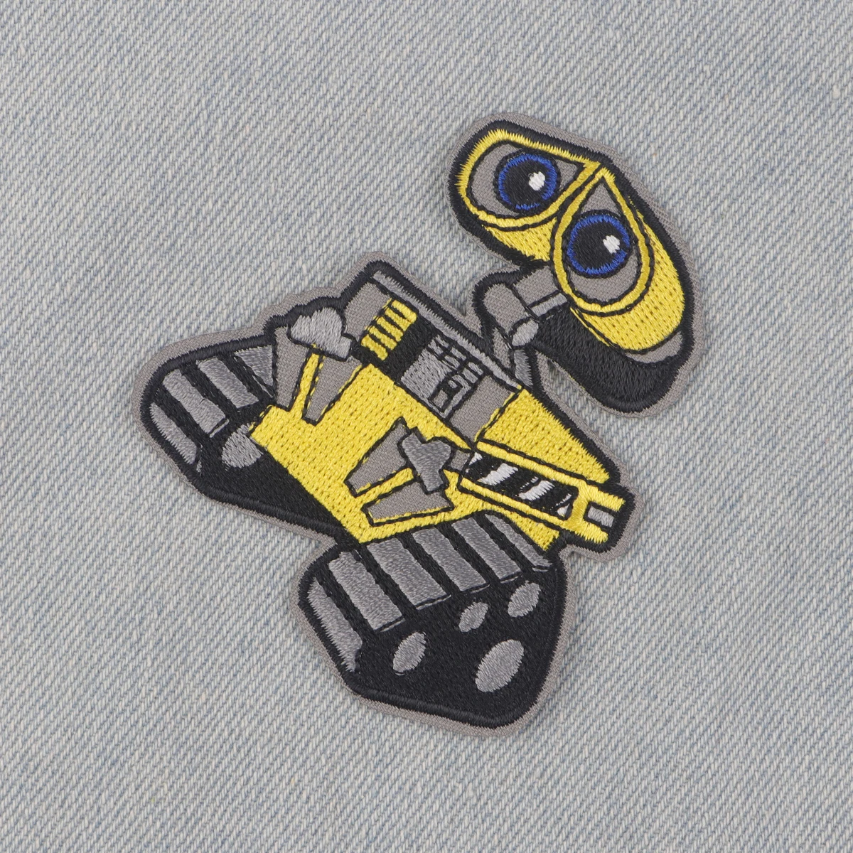 Parche bordado de dibujos animados, bonito parche de Robot, parches para planchar para ropa, parches termoadhesivos para ropa, insignias para chaqueta - imagen 4