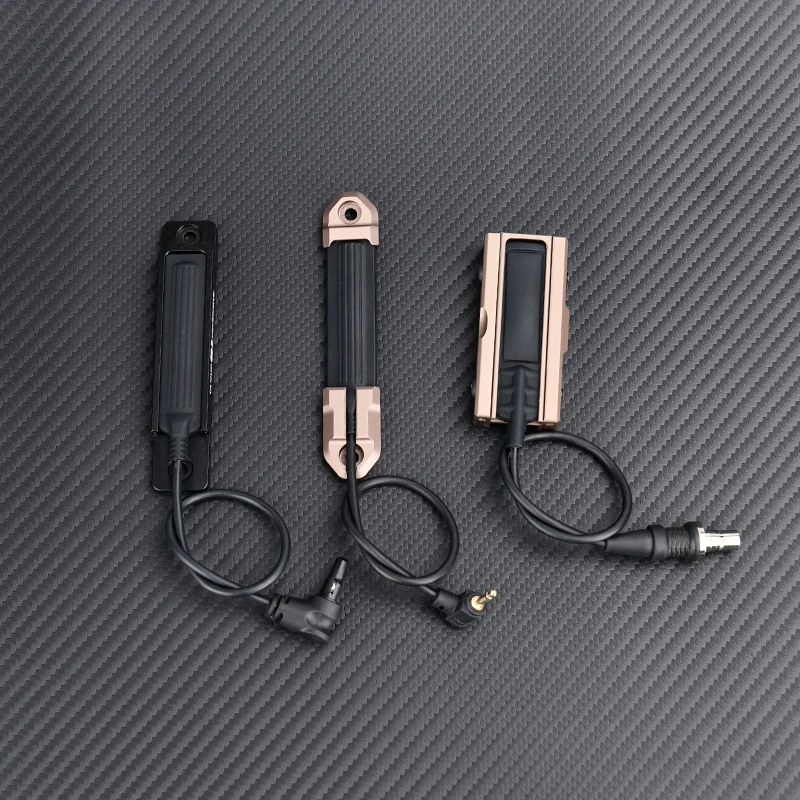 Accesorios tácticos CNC Picatinny Rail Panel de bolsillo para Scout armadores M600 M300 linterna interruptor almohadilla ranura Airsoft - imagen 2