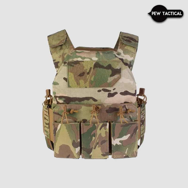 Chaleco táctico PEW Thorax HSP estilo Triple Mag bolsa 556/545/762 para portador de placa peso ligero - imagen 3