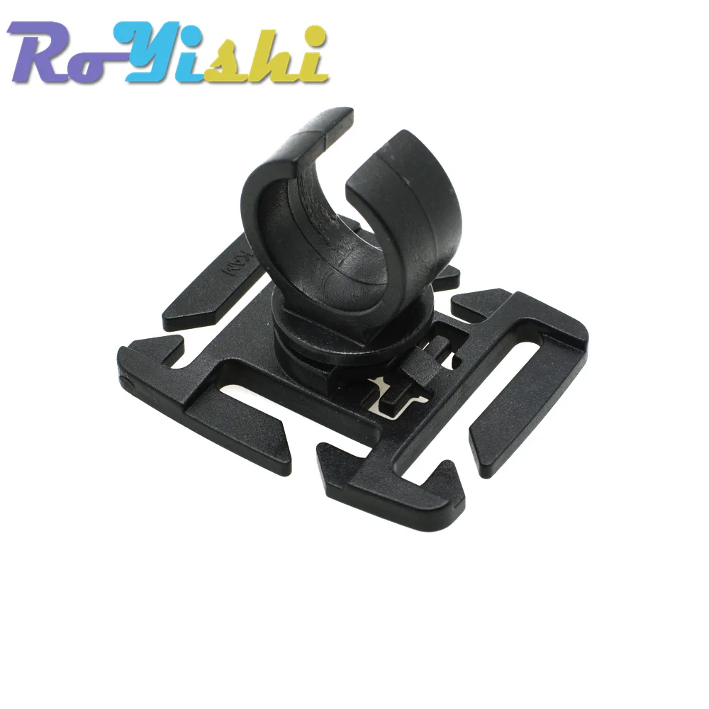 10 unids/pack MOLLE rotación esternón correa tubo Clip soporte hebilla correas 19mm/25mm - imagen 3