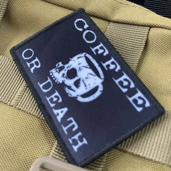 Parche táctico militar con cierre de velcro – Insignia adhesiva tejida