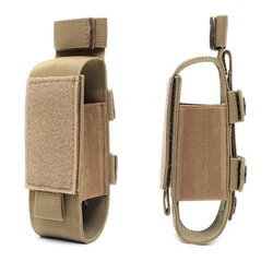 Bolsa táctica MOLLE para tijeras médicas, torniquete y navaja plegable