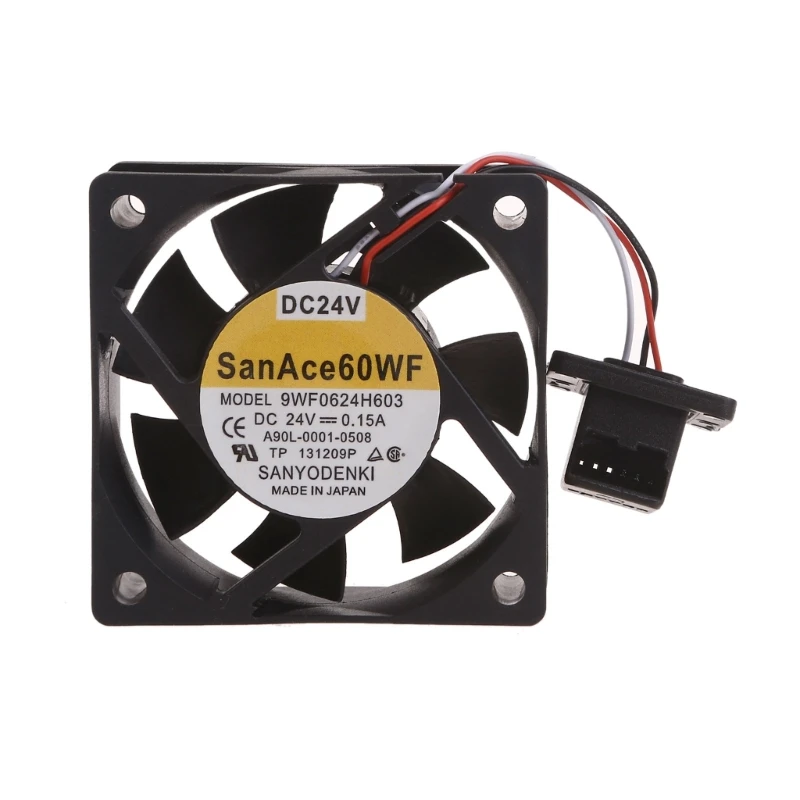 Ventilador con caja refrigeración del sistema FANUC para 9WF0624H603 A90L-0001-0508 Servo FANUC, envío directo DC24V - imagen 4