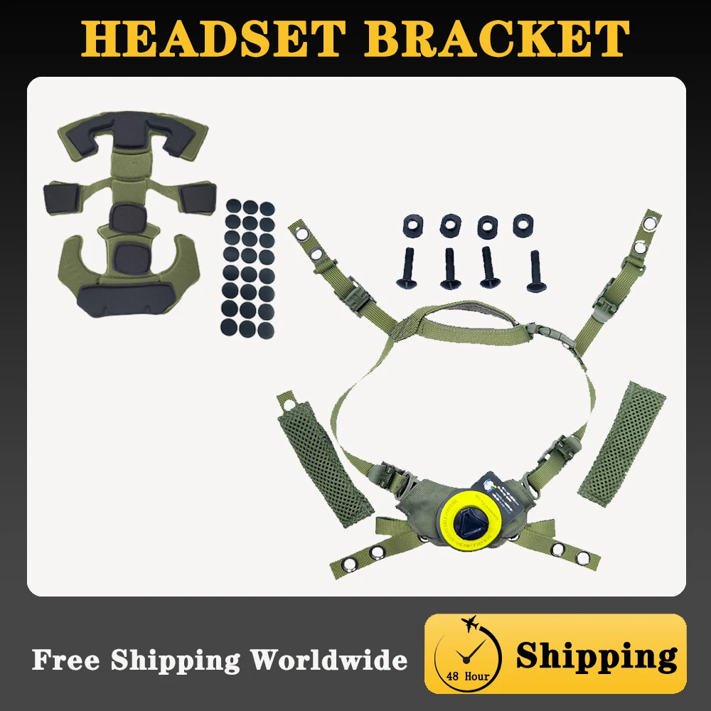 Sistema de suspensión para casco militar, cordón ajustable, accesorio para casco de caza al aire libre, almohadilla esponjosa, HOT Wendy