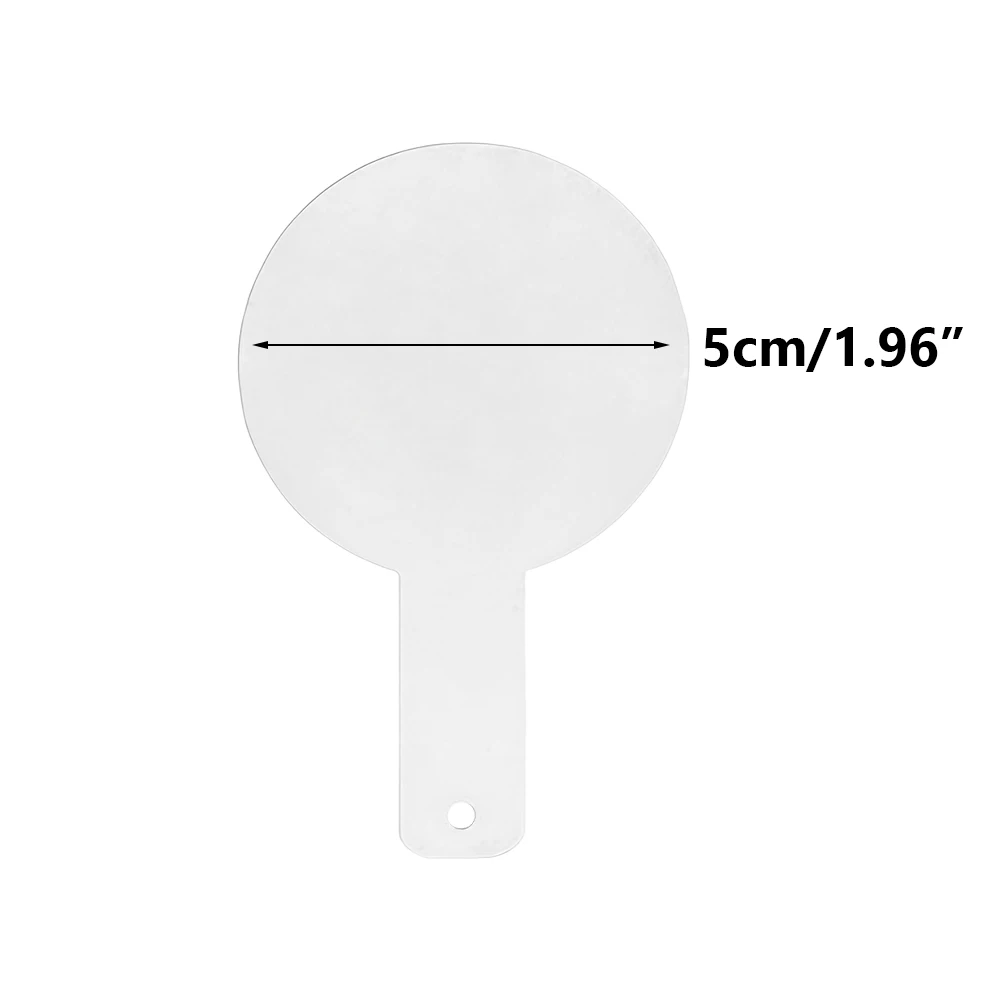 Objetivo de tiro de Metal, objetivo magnético de repuesto, objetivos redondos de 5cm y 8,30cm para práctica de tiro Airsoft - imagen 4