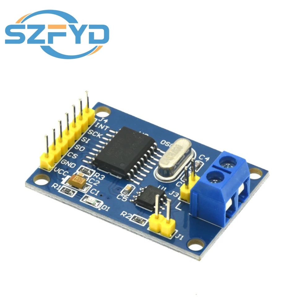 1/5/10 Uds MCP2515 módulo de Bus CAN TJA1050 receptor SPI para controlador de brazo 51 MCU - imagen 5