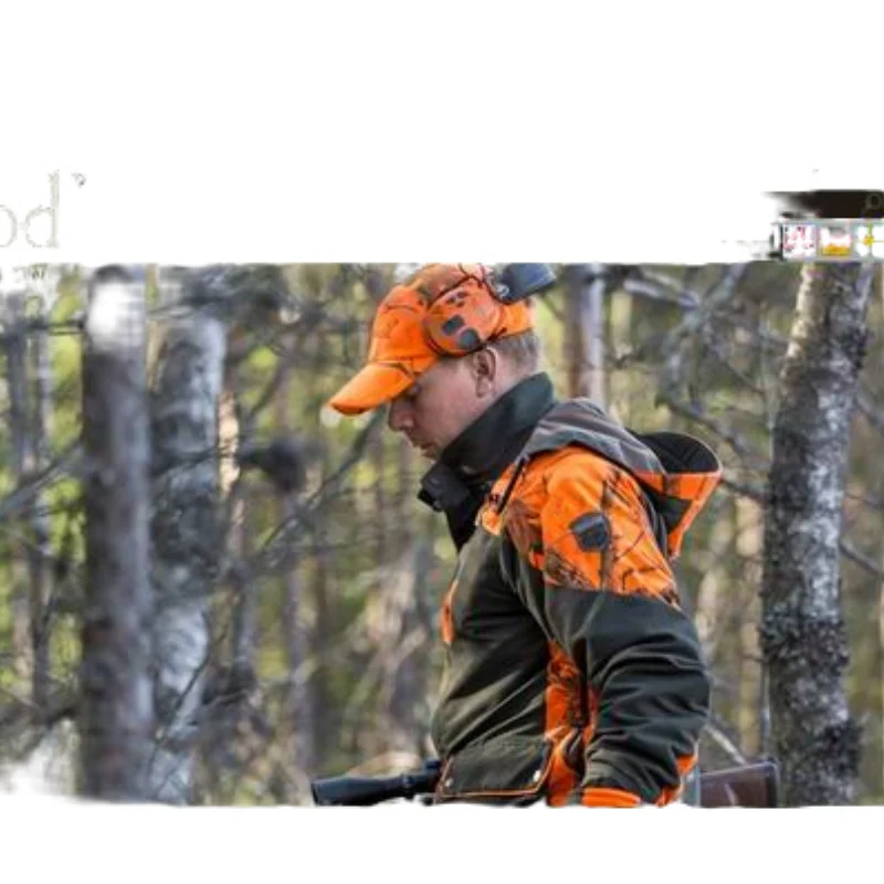 Sombrero de advertencia de caza de bosque de pino, sombrero de identificación, visera al aire libre - imagen 4