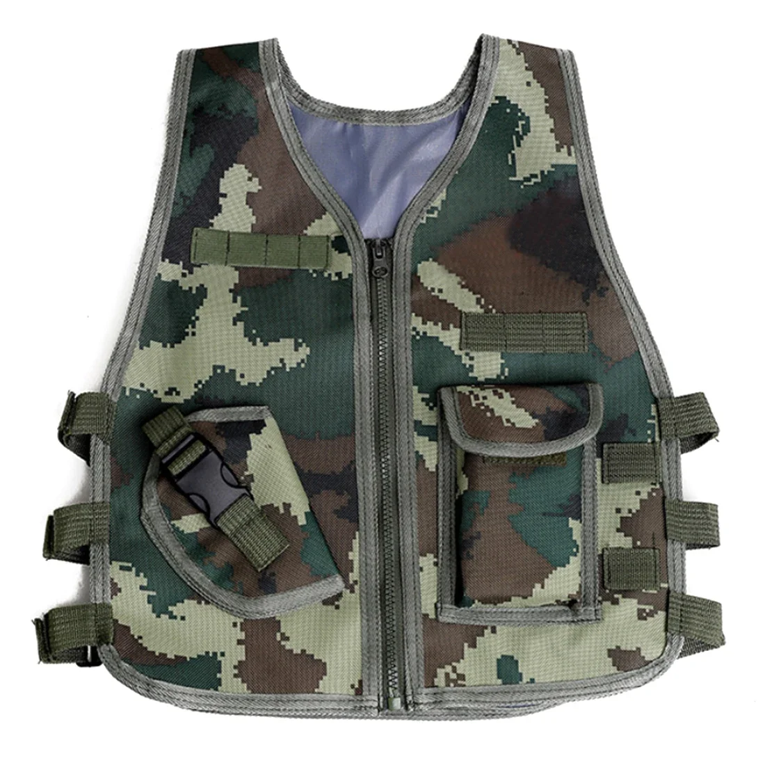 Chaleco táctico de nivel 3 para niños, chaleco protector CS para adolescentes, caza al aire libre, accesorios de combate para evento de Nerf, Verano