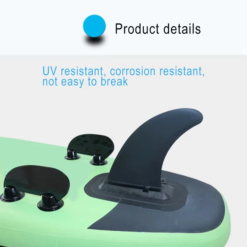 DIZETION Aleta trasera para tabla de surf grande, enchufe divisor multiusos para esquí acuático/surf, accesorios duraderos para deportes acuáticos - imagen 5