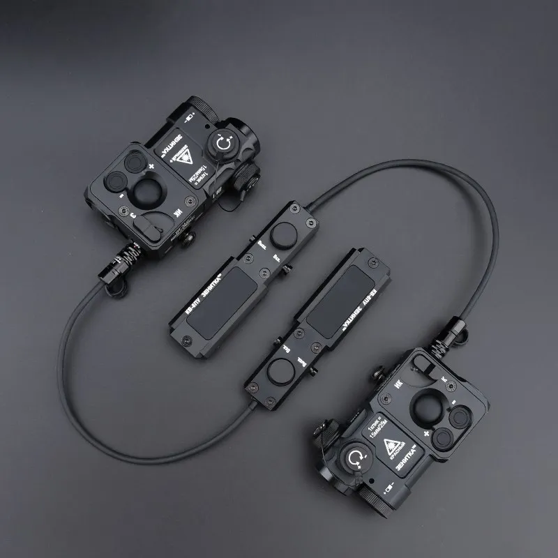 WADSN Perst-4 Green Dot Hunting Weapon Light CNC Metal Tactical Zenitc Perst 4 AR15 flashlight Red Blue Laser IR Pointer - imagen 5